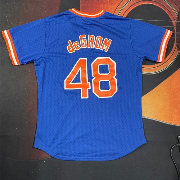 Mitchell & Ness Blue and Orange Jersey - Picture 5 of 5